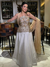 Skirt with peplum top